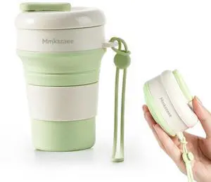 Collapsible Silicone Water Bottle, Leakproof for Travel Camping | Reusable Foldable Water Cup, Pocket Size for Hiking Beach Gym Festival, Food-Grade Silicone, BPA-Free & Lightweight Collapsible Silicone Water Bottle, Leakproof for Travel Camping | Reusable Foldable Water Cup, Pocket Size for Hiking Beach Gym Festival, Food-Grade Silicone, BPA-Free & Lightweight