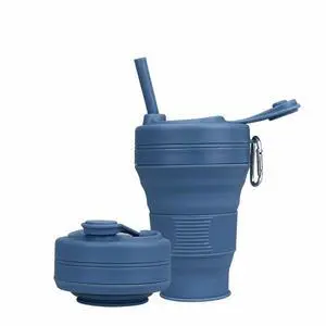 20oz Collapsible Cup with Lid Portable Collapsible Coffee Cup BPA-Free Collapsible Cups for Traveling Camping Hiking Picnic 20oz Collapsible Cup with Lid Portable Collapsible Coffee Cup BPA-Free Collapsible Cups for Traveling Camping Hiking Picnic