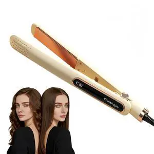 Flat Iron Hair Straightener 1 Inch Flat Iron and Curler 2 in 1 Titanium Ceramic Ionic Dual Voltage& LED Display StraightenerPortable Straightener and Curlers with 10s Heat Up Flat Iron Hair Straightener 1 Inch Flat Iron and Curler 2 in 1 Titanium Ceramic Ionic Dual Voltage& LED Display StraightenerPortable Straightener and Curlers with 10s Heat Up
