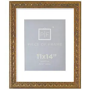 11x14 Bronze Photo Frame White Mat for 8x10 Real Glass | Removable Mat Fits 8x10 Picture, Art, Poster or Print Display, Ornate Finish Style, 1.5 Inch Frame Border, Wall Mount Display 11x14 Bronze Photo Frame White Mat for 8x10 Real Glass | Removable Mat Fits 8x10 Picture, Art, Poster or Print Display, Ornate Finish Style, 1.5 Inch Frame Border, Wall Mount Display