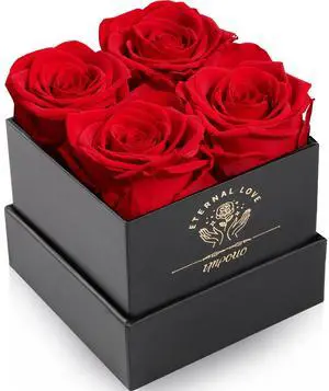 Preserved Rose, Mothers Day Roses in a Box, Forever Preserved Roses Gift for Mom, Birthday Gifts for Women/Mom/Girlfriend/Wife/Grandma/Her Preserved Rose, Mothers Day Roses in a Box, Forever Preserved Roses Gift for Mom, Birthday Gifts for Women/Mom/Girlfriend/Wife/Grandma/Her