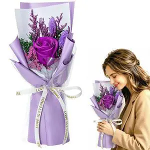 Preserved Flowers for Delivery,Purple Rose Bouquet Gift for Women and Mom,Preserved Flowers Bouquet,Birthday Flowers Gifts Grandma Wife Friends,Roses Gift Valentines Day Mothers Day Preserved Flowers for Delivery,Purple Rose Bouquet Gift for Women and Mom,Preserved Flowers Bouquet,Birthday Flowers Gifts Grandma Wife Friends,Roses Gift Valentines Day Mothers Day