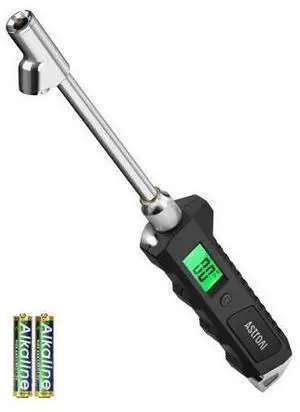 Digital Tire Pressure Gauge 230 PSI Heavy Duty Dual Head Stainless Steel Made for Truck and RV with Backlit LCD and Flashlight Car Accessories (2) Digital Tire Pressure Gauge 230 PSI Heavy Duty Dual Head Stainless Steel Made for Truck and RV with Backlit LCD and Flashlight Car Accessories (2)