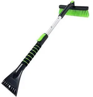 Ice Scraper with Snow Brush for Car Windshield, Upgraded Extendable Snow Brush with Foam Grip for Truck SUV Vehicle Windows Ice Scraper with Snow Brush for Car Windshield, Upgraded Extendable Snow Brush with Foam Grip for Truck SUV Vehicle Windows