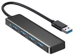USB 3.0 Hub, 4-Port USB Hub USB Splitter USB Expander for Laptop, Xbox, Flash Drive, HDD, Console, Printer, Camera,Keyborad, Mouse(Not for Charging) USB 3.0 Hub, 4-Port USB Hub USB Splitter USB Expander for Laptop, Xbox, Flash Drive, HDD, Console, Printer, Camera,Keyborad, Mouse(Not for Charging)