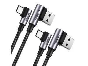 USB C Cable 2 Packs Type C Cable 18W Fast Charging USB A to USB C Cable Right Angle for iPad Pro 2021 Samsung S21 S20 Note20 S10 S9 Google Pixel PS5 GoPro Hero 8 LG G8 V50 V20 Nintendo 6ft USB C Cable 2 Packs Type C Cable 18W Fast Charging USB A to USB C Cable Right Angle for iPad Pro 2021 Samsung S21 S20 Note20 S10 S9 Google Pixel PS5 GoPro Hero 8 LG G8 V50 V20 Nintendo 6ft