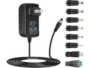 AC Adapter 9V 2A Power Supply AC110V to DC9V 2000mA 1500mA 1000mA 500mA Power Driver 8 DC Plug Tips 9 Volt Converter Inverter Charger Transformer ac dc Adapter - OEM AC Adapter 9V 2A Power Supply AC110V to DC9V 2000mA 1500mA 1000mA 500mA Power Driver 8 DC Plug Tips 9 Volt Converter Inverter Charger Transformer ac dc Adapter - OEM
