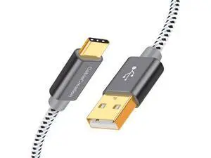 Short USB C Cable 1.6 FT CableCreation USB A to USB C Cable Braided USB to C Cable Fast Charging 3A 480Mbps Data for MacBook Air, iPad Pro, iPad Mini, Chromebook Pixel, S21 S20 S10, 0.5m Gray Short USB C Cable 1.6 FT CableCreation USB A to USB C Cable Braided USB to C Cable Fast Charging 3A 480Mbps Data for MacBook Air, iPad Pro, iPad Mini, Chromebook Pixel, S21 S20 S10, 0.5m Gray