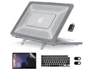 BONAEVER For MacBook Pro 16 inch Case 2023 2022 2021 Release M3 A2991 M2 A2780 M1 A2485 Pro Max Chip Plastic Hard Shell Cover with Keybaord Cover & Screen Protector & Type C Adapter BONAEVER For MacBook Pro 16 inch Case 2023 2022 2021 Release M3 A2991 M2 A2780 M1 A2485 Pro Max Chip Plastic Hard Shell Cover with Keybaord Cover & Screen Protector & Type C Adapter