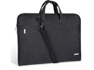 Laptop Bag 15.6 Inch Waterproof Computer Sleeve Carrying Case with Shoulder Straps & Handle Compatible with Macbook Air 15 M2/M3/M4 MacBook Pro 15/16 15-16 Inch Hp Black Laptop Bag 15.6 Inch Waterproof Computer Sleeve Carrying Case with Shoulder Straps & Handle Compatible with Macbook Air 15 M2/M3/M4 MacBook Pro 15/16 15-16 Inch Hp Black