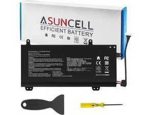 C41N1727 Laptop Battery Replacement for Asus Zephyrus M GM501 GM501G GM501GM GM501GS ROG GU501 GU501G GU501GM GM501G-SEI006T GM501GS-EI015T GU501GM-BI7N8 GM501GM-EI005T GM501GS-EI003T 15.4V 55Wh C41N1727 Laptop Battery Replacement for Asus Zephyrus M GM501 GM501G GM501GM GM501GS ROG GU501 GU501G GU501GM GM501G-SEI006T GM501GS-EI015T GU501GM-BI7N8 GM501GM-EI005T GM501GS-EI003T 15.4V 55Wh
