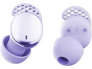 Sleep Earbuds for Side Sleepers Wireless Noise Cancelling Sleep Headphones with Sleep Mode LED Power Display Comfort Fit for Sleeping Working Hiking (Lavender) Sleep Earbuds for Side Sleepers Wireless Noise Cancelling Sleep Headphones with Sleep Mode LED Power Display Comfort Fit for Sleeping Working Hiking (Lavender)