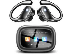 Wireless Earbuds Sport Ear Buds with Multifunctional Touch Screen Bluetooth 5.4 Headphones Bass Stereo Sound 5 EQ Over-Ear Earbuds for Sports/Workout/Gym-Black Wireless Earbuds Sport Ear Buds with Multifunctional Touch Screen Bluetooth 5.4 Headphones Bass Stereo Sound 5 EQ Over-Ear Earbuds for Sports/Workout/Gym-Black
