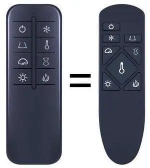 Replacement Remote Control for Twin Star ClassicFlame TRESANTI Electric Fireplace Heater 42IF442FGL 42IF442FGL-B000 42MM6659 42II042FGT 42MM6717 Replacement Remote Control for Twin Star ClassicFlame TRESANTI Electric Fireplace Heater 42IF442FGL 42IF442FGL-B000 42MM6659 42II042FGT 42MM6717