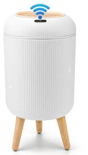 Smart Sensor Wastebasket, Convenient and Hygienic Easy to Use, Technology Sensor Waterproof Wastebasket Plastic Trash can for Kitchen, Bathroom, Bedroom, Living Room, Office and Outdoor Smart Sensor Wastebasket, Convenient and Hygienic Easy to Use, Technology Sensor Waterproof Wastebasket Plastic Trash can for Kitchen, Bathroom, Bedroom, Living Room, Office and Outdoor