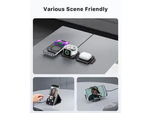 3 in 1 Charging Station for Foldable Travel Wireless Charger for iPhone 17 16 15 14 13 12 Pro Max Plus Magnetic Wireless Charging Pad for AirPods Wireless Charger for iWatch Series 3 in 1 Charging Station for Foldable Travel Wireless Charger for iPhone 17 16 15 14 13 12 Pro Max Plus Magnetic Wireless Charging Pad for AirPods Wireless Charger for iWatch Series