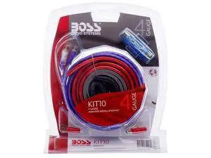 KIT10 4 Gauge Amplifier Installation Wiring Kit - A Car Helps You Make Connections and Brings Power to Your Radio, Subwoofers Speakers KIT10 4 Gauge Amplifier Installation Wiring Kit - A Car Helps You Make Connections and Brings Power to Your Radio, Subwoofers Speakers
