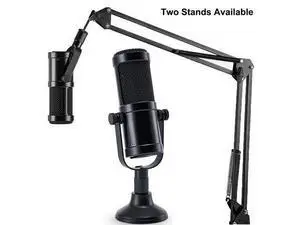 Werleo Desktop Condenser Mic Set Professional Studio Microphone for Recording Cardioid Condenser PC Mic Comes with Miniature Stand and Adjustable Mic Stand Werleo Desktop Condenser Mic Set Professional Studio Microphone for Recording Cardioid Condenser PC Mic Comes with Miniature Stand and Adjustable Mic Stand