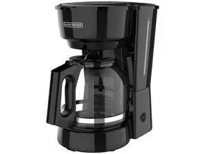 12-Cup Coffee Maker with Easy On/Off Switch, Easy Pour, Non-Drip Carafe with Removable Filter Basket, Vortex Technology, Black 12-Cup Coffee Maker with Easy On/Off Switch, Easy Pour, Non-Drip Carafe with Removable Filter Basket, Vortex Technology, Black