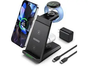 Wireless Charger for Google - 3 in 1 Wireless Charging Station Fast Charger Stand Dock for Pixel 10/10 Pro/9/Fold/8/7 Buds Pro 2/Pro Watch 3/2 Fitbit Versa 4/Sense 2(Not for Pixel Watch 1/4) Wireless Charger for Google - 3 in 1 Wireless Charging Station Fast Charger Stand Dock for Pixel 10/10 Pro/9/Fold/8/7 Buds Pro 2/Pro Watch 3/2 Fitbit Versa 4/Sense 2(Not for Pixel Watch 1/4)