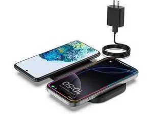 Wireless Charger 10W Max Dual Charging Pad for iPhone 15/14/14 Plus/13 Pro Max/Pro/Mini/12/11 Airpods 3/2/Pro S22/S21 QC 24W Adapter Charging Adapter Wireless Charger 10W Max Dual Charging Pad for iPhone 15/14/14 Plus/13 Pro Max/Pro/Mini/12/11 Airpods 3/2/Pro S22/S21 QC 24W Adapter Charging Adapter