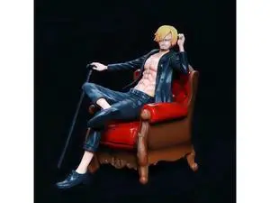 Anime One Piece Sanji Sofa PVC Action Figure Collectible Model Doll Toy 15cm Anime One Piece Sanji Sofa PVC Action Figure Collectible Model Doll Toy 15cm