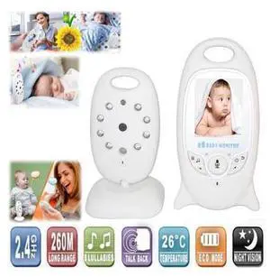 Wireless Baby Monitor Night vision Temperature monitoring Two-Way talk 2.4Ghz 2 inch color LCD 260M distance Wireless Baby Monitor Night vision Temperature monitoring Two-Way talk 2.4Ghz 2 inch color LCD 260M distance