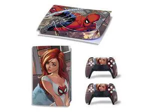 Cartoon Vinyl Skin Sticker For PS5Digital PS5 Game Console Game Handle Full Protective Film(TN-PS5Digital-6090) Cartoon Vinyl Skin Sticker For PS5Digital PS5 Game Console Game Handle Full Protective Film(TN-PS5Digital-6090)