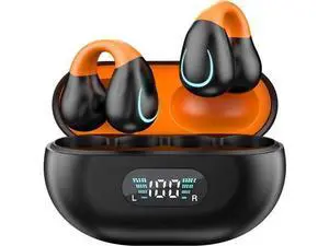 Open Ear Headphones Clip On Mini Earbuds Bluetooth 5.3 Wireless Earbuds 48 Hours Playtime IPX7 Waterproof Sports Bone Conduction Headphones Bluetooth for Workout Driving Walking with Cellphones Open Ear Headphones Clip On Mini Earbuds Bluetooth 5.3 Wireless Earbuds 48 Hours Playtime IPX7 Waterproof Sports Bone Conduction Headphones Bluetooth for Workout Driving Walking with Cellphones