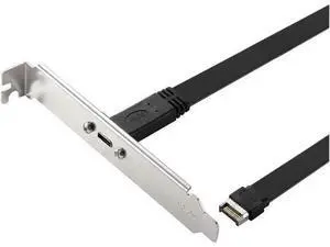 USB 3.1 Type C Front Panel Header Extension Cable cm, USB 3.1 Type E to USB 3.1 Type C Cable,Gen 2 10 Gbps Internal Adapter Cable,with Mount Screw (26cm) USB 3.1 Type C Front Panel Header Extension Cable cm, USB 3.1 Type E to USB 3.1 Type C Cable,Gen 2 10 Gbps Internal Adapter Cable,with Mount Screw (26cm)