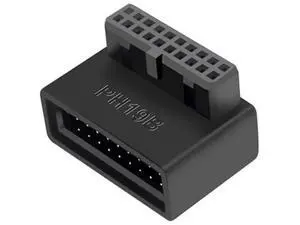 USB 3.0 90 Degree Motherboard Adapter 19 Pin/20 Pin Male to Female Extension Adapter L Turn Right Angle Socket for Desktop Motherboard (Down Angle PH19B) USB 3.0 90 Degree Motherboard Adapter 19 Pin/20 Pin Male to Female Extension Adapter L Turn Right Angle Socket for Desktop Motherboard (Down Angle PH19B)