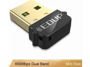 650Mbps USB WiFi 802.11AC Adapter 2.4GHz/5GHz Dual Band Wireless USB Ethernet Adapter Receiverfor PC Windows, MacOS 650Mbps USB WiFi 802.11AC Adapter 2.4GHz/5GHz Dual Band Wireless USB Ethernet Adapter Receiverfor PC Windows, MacOS