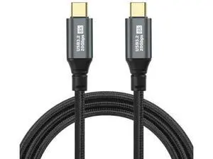 Gen3.2 Type-C Data Cable Dual Type-C Cable 100W High Definition 8k Projection Screen Cable 20GB Full Phone Data Cable 1m Gen3.2 Type-C Data Cable Dual Type-C Cable 100W High Definition 8k Projection Screen Cable 20GB Full Phone Data Cable 1m