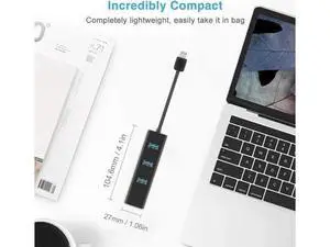 USB 3.0 Hub, Aluminum USB to Ethernet Adapter with 3 USB 3.0 ports and RJ45 Gigabit Network LAN Port - 3xUSB3.0 Splitter Ethernet Network Adapter for Windows 10, 8.1, 8, 7, Vista, XP, Linux, Mac OS X USB 3.0 Hub, Aluminum USB to Ethernet Adapter with 3 USB 3.0 ports and RJ45 Gigabit Network LAN Port - 3xUSB3.0 Splitter Ethernet Network Adapter for Windows 10, 8.1, 8, 7, Vista, XP, Linux, Mac OS X