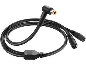 14AWG DC7909 Y Splitter Cable 90 Degree DC 8mm 1 Male to 2 Female Converters for Solar Panels 2Ft 14AWG DC7909 Y Splitter Cable 90 Degree DC 8mm 1 Male to 2 Female Converters for Solar Panels 2Ft
