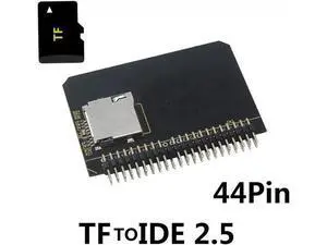 Micro SD to 2.5 44pin IDE Adapter Reader TF CARD to ide For Laptop Micro SD to 2.5 44pin IDE Adapter Reader TF CARD to ide For Laptop