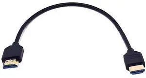 1ft HDMI 8K Ultra HD Cable, 3D 48Gpbs HDMI 2.1 Version Cable, Straight HDMI Male to Straight HDMI Male Extreme Slim Cable for Xbox PS4 PS5 TV Switch, Support 8K@60HZ 4K@120Hz 1ft HDMI 8K Ultra HD Cable, 3D 48Gpbs HDMI 2.1 Version Cable, Straight HDMI Male to Straight HDMI Male Extreme Slim Cable for Xbox PS4 PS5 TV Switch, Support 8K@60HZ 4K@120Hz