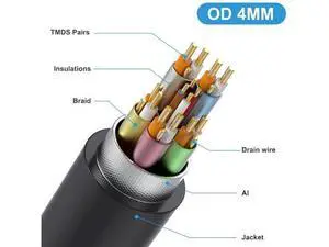 1ft HDMI 8K Ultra HD Cable, 3D 48Gpbs HDMI 2.1 Version Cable, Down Angle HDMI Male to Straight HDMI Male Extreme Slim Cable for Xbox PS4 PS5 TV Switch, Support 8K@60HZ 4K@120Hz 1ft HDMI 8K Ultra HD Cable, 3D 48Gpbs HDMI 2.1 Version Cable, Down Angle HDMI Male to Straight HDMI Male Extreme Slim Cable for Xbox PS4 PS5 TV Switch, Support 8K@60HZ 4K@120Hz