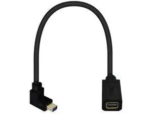 12 Inch 32.4Gbps 8K@60Hz Mini DisplayPort Extension Cable, Up Angle Male to Female Mini DP 1.4 Extender Adapter UHD Cable for HDTV Laptop Monitor Projector PS4 PS5, Support 4K@144Hz 2K@165Hz 12 Inch 32.4Gbps 8K@60Hz Mini DisplayPort Extension Cable, Up Angle Male to Female Mini DP 1.4 Extender Adapter UHD Cable for HDTV Laptop Monitor Projector PS4 PS5, Support 4K@144Hz 2K@165Hz