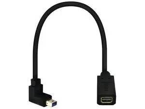 12 Inch 32.4Gbps 8K@60Hz Mini DisplayPort Extension Cable, Down Angle Male to Female Mini DP 1.4 Extender Adapter UHD Cable for HDTV Laptop Monitor Projector PS4 PS5, Support 4K@144Hz 2K@165Hz 12 Inch 32.4Gbps 8K@60Hz Mini DisplayPort Extension Cable, Down Angle Male to Female Mini DP 1.4 Extender Adapter UHD Cable for HDTV Laptop Monitor Projector PS4 PS5, Support 4K@144Hz 2K@165Hz