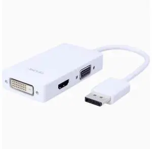 DP to hdmi dvi vga 3-in-1 conversion cable HDMI/DVI/VGA DP graphics card video converter DP to hdmi dvi vga 3-in-1 conversion cable HDMI/DVI/VGA DP graphics card video converter