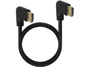 1.5ft 18Gbps 4K@60Hz HDMI Cable, Left Angle to Left Angle HDMI 2.0 Male Adapter HD High Speed Shield Cord for Xbox HDTV PS4 PS5 Switch 1.5ft 18Gbps 4K@60Hz HDMI Cable, Left Angle to Left Angle HDMI 2.0 Male Adapter HD High Speed Shield Cord for Xbox HDTV PS4 PS5 Switch