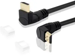 90 Degree 15 cm Micro HDMI male to HDMI male cable delivers both high-definition video and digital audio from digital devices to your home theater. It offers an ideal way to connect digital devices wi 90 Degree 15 cm Micro HDMI male to HDMI male cable delivers both high-definition video and digital audio from digital devices to your home theater. It offers an ideal way to connect digital devices wi