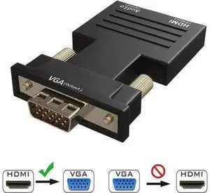 Werleo Active 1080P Female HDMI to VGA Male Converter Adapter Dongle with Audio Male VGA to HDMI Video Adapter for Laptop PC PS3 Xbox STB Blu-ray DVD TV Stick Werleo Active 1080P Female HDMI to VGA Male Converter Adapter Dongle with Audio Male VGA to HDMI Video Adapter for Laptop PC PS3 Xbox STB Blu-ray DVD TV Stick