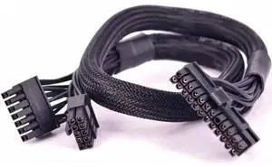 14pin +10pin to 24Pin ATX Power Supply Cable 20+4Pin with Sleevefor Corsair AXi Series AX1500i AX1200i AX860i AX760i Modular 14pin +10pin to 24Pin ATX Power Supply Cable 20+4Pin with Sleevefor Corsair AXi Series AX1500i AX1200i AX860i AX760i Modular