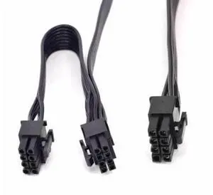 PSU 8Pin to Dual 8pin(6+2) Pin PCIe Modular Power Supply Cable for C.orsair RM X PSU 8Pin to Dual 8pin(6+2) Pin PCIe Modular Power Supply Cable for C.orsair RM X
