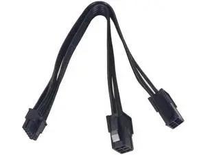 Dual PCIe 6/8 Pin Female to Mini 12 Pin Male GPU Power Adapter Cable Compatible with NVIDIA GeForce RTX 30 Series RTX 3080 RTX 3090 GPU (Double 6Pin) Dual PCIe 6/8 Pin Female to Mini 12 Pin Male GPU Power Adapter Cable Compatible with NVIDIA GeForce RTX 30 Series RTX 3080 RTX 3090 GPU (Double 6Pin)