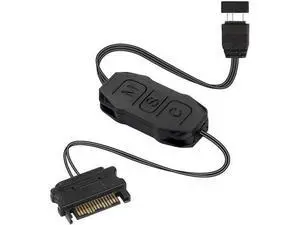 ARGB Controller 5V 3 Pin RGB Controller Cable,SATA Power Supply Light Stripe Controller-1 pcs ARGB Controller 5V 3 Pin RGB Controller Cable,SATA Power Supply Light Stripe Controller-1 pcs