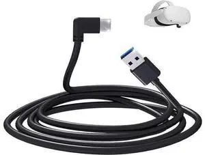 for Oculus Link Cable 16FT (5M), VR USB 3.0 USB A to USB C for Quest 2 Link Headset Cable, USB 3.2 Type C to A High Speed Data Transfer & Fast Charging Cord Compatible for Quest 1/2 and Gaming PC VR for Oculus Link Cable 16FT (5M), VR USB 3.0 USB A to USB C for Quest 2 Link Headset Cable, USB 3.2 Type C to A High Speed Data Transfer & Fast Charging Cord Compatible for Quest 1/2 and Gaming PC VR