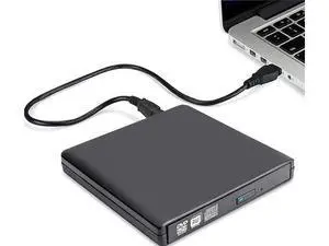 External CD DVD Drive, USB 2.0 Portable CD/DVD Player for Laptop CD ROM Burner Compatible with Laptop Desktop PC Windows Linux OS Apple Mac Black External CD DVD Drive, USB 2.0 Portable CD/DVD Player for Laptop CD ROM Burner Compatible with Laptop Desktop PC Windows Linux OS Apple Mac Black
